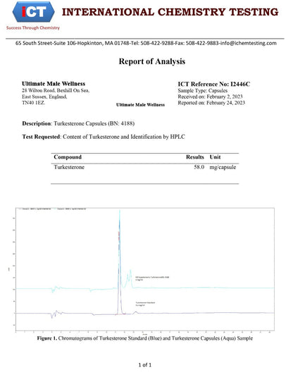 Turkesterone 10% Standardisation